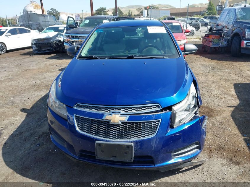 2012 Chevrolet Cruze Ls VIN: 1G1PC5SH1C7371839 Lot: 39495379