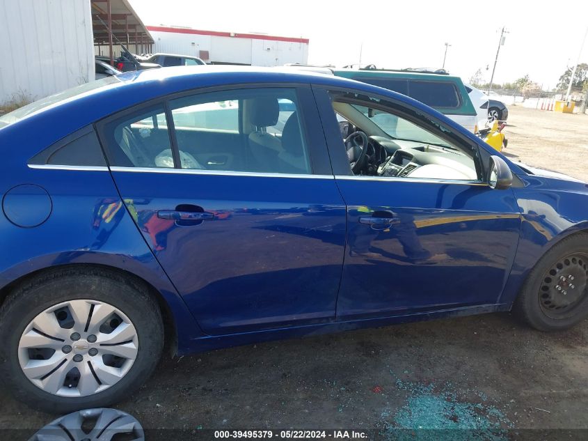 2012 Chevrolet Cruze Ls VIN: 1G1PC5SH1C7371839 Lot: 39495379