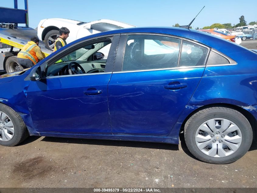 2012 Chevrolet Cruze Ls VIN: 1G1PC5SH1C7371839 Lot: 39495379