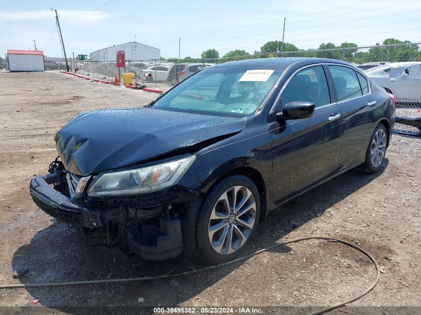 2013 Honda Accord Sport VIN: 1HGCR2F50DA248834 Lot: 39495382