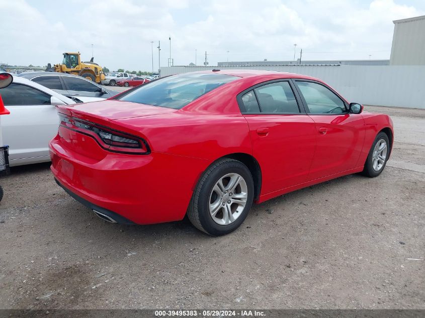 2022 Dodge Charger Sxt Rwd VIN: 2C3CDXBG5NH145241 Lot: 39495383