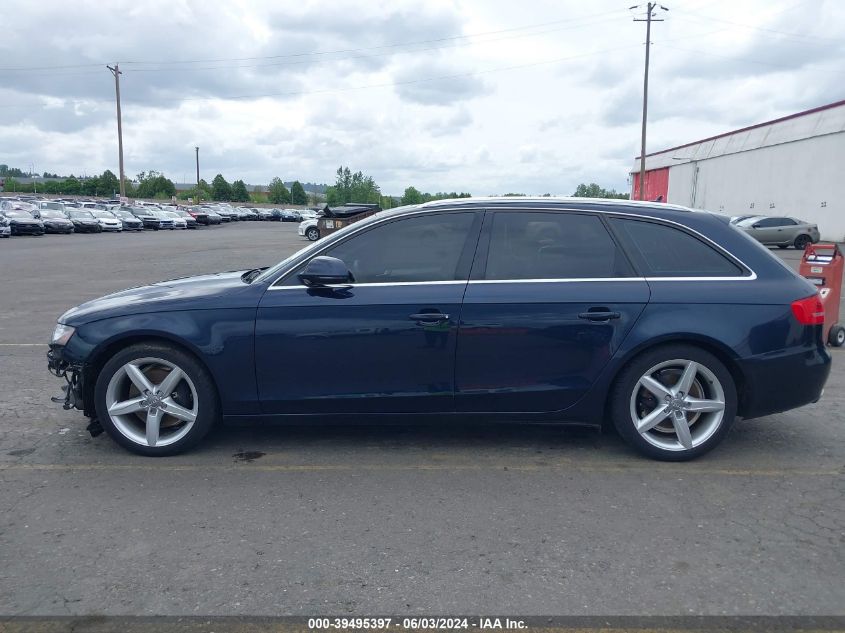 2009 Audi A4 2.0T Avant VIN: WAUXF78K59A226681 Lot: 39495397