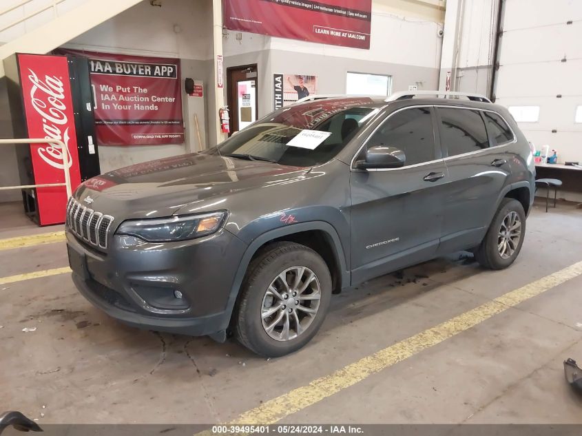 2019 Jeep Cherokee Latitude Plus 4X4 VIN: 1C4PJMLB5KD410563 Lot: 39495401