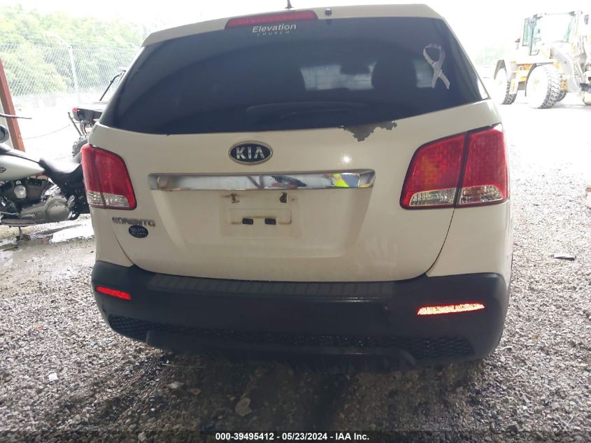 2012 Kia Sorento Lx VIN: 5XYKT3A19CG273557 Lot: 39495412