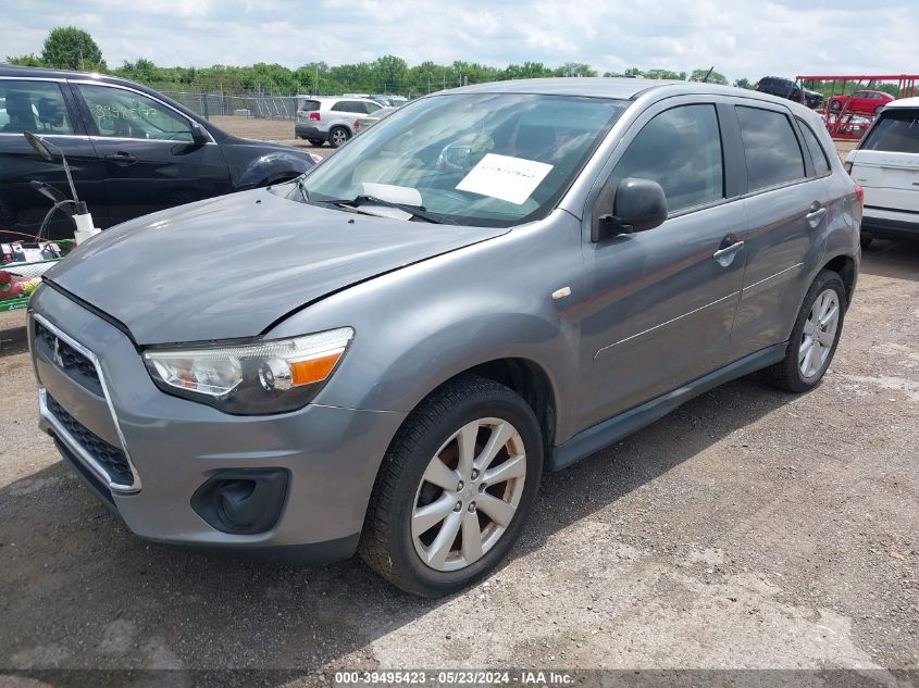 2014 Mitsubishi Outlander Sport Es VIN: 4A4AR3AU9EE009456 Lot: 39495423