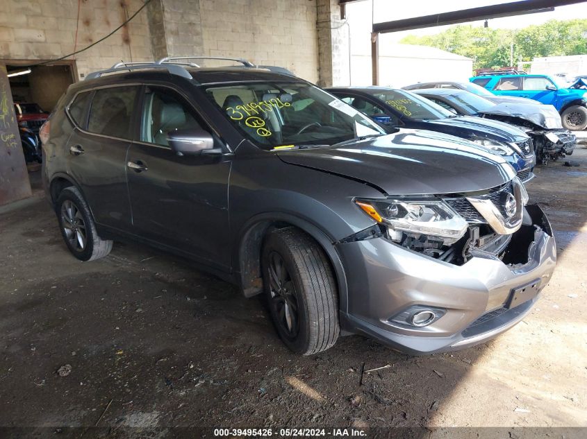 2014 Nissan Rogue Sl VIN: 5N1AT2MV2EC862926 Lot: 39495426