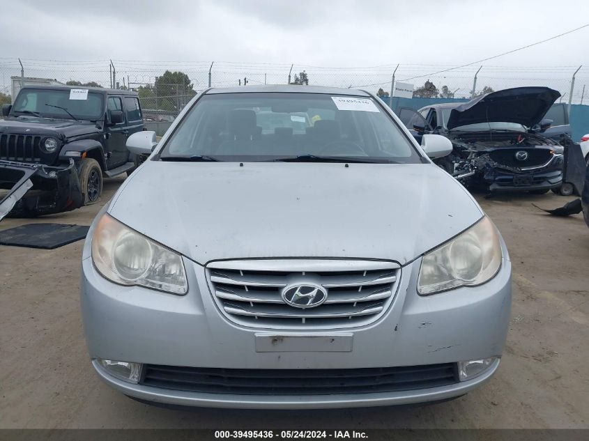 2010 Hyundai Elantra Gls VIN: KMHDU4AD1AU991696 Lot: 39495436