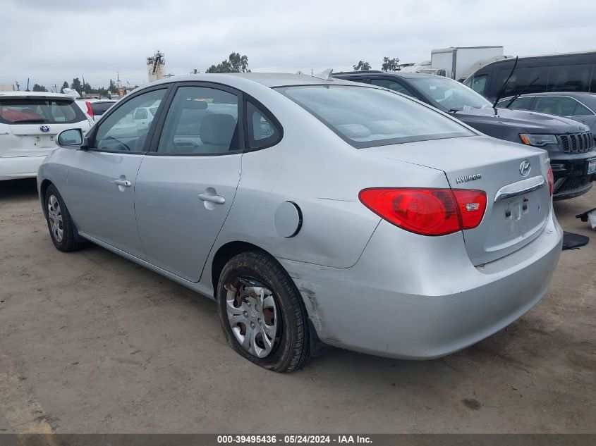 2010 Hyundai Elantra Gls VIN: KMHDU4AD1AU991696 Lot: 39495436