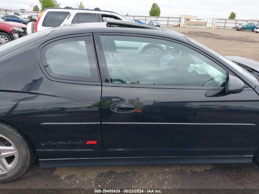 2001 Chevrolet Monte Carlo Ss VIN: 2G1WX15K219220987 Lot: 39495439