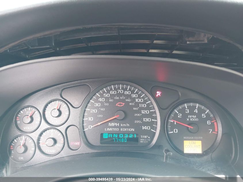 2001 Chevrolet Monte Carlo Ss VIN: 2G1WX15K219220987 Lot: 39495439