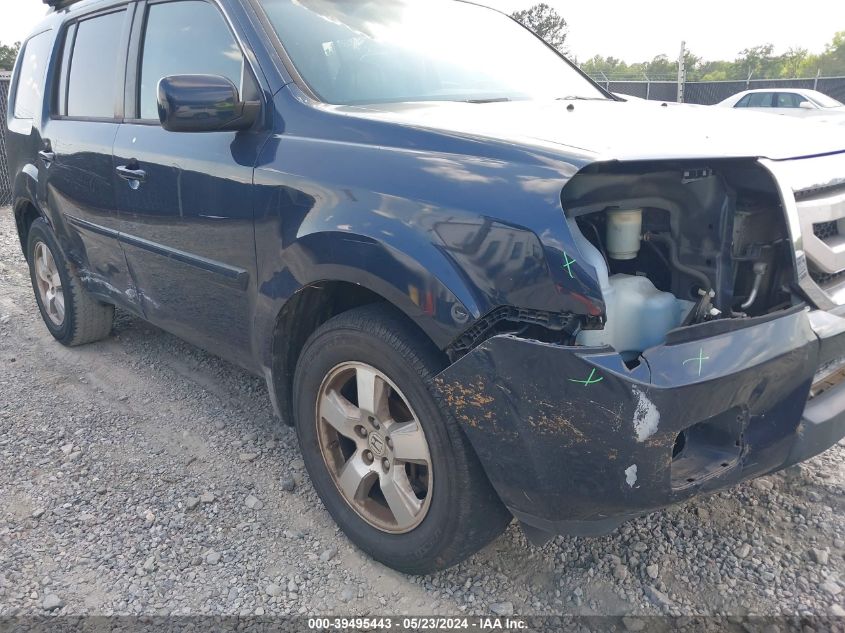 2011 Honda Pilot Ex-L VIN: 5FNYF3H58BB018981 Lot: 39495443