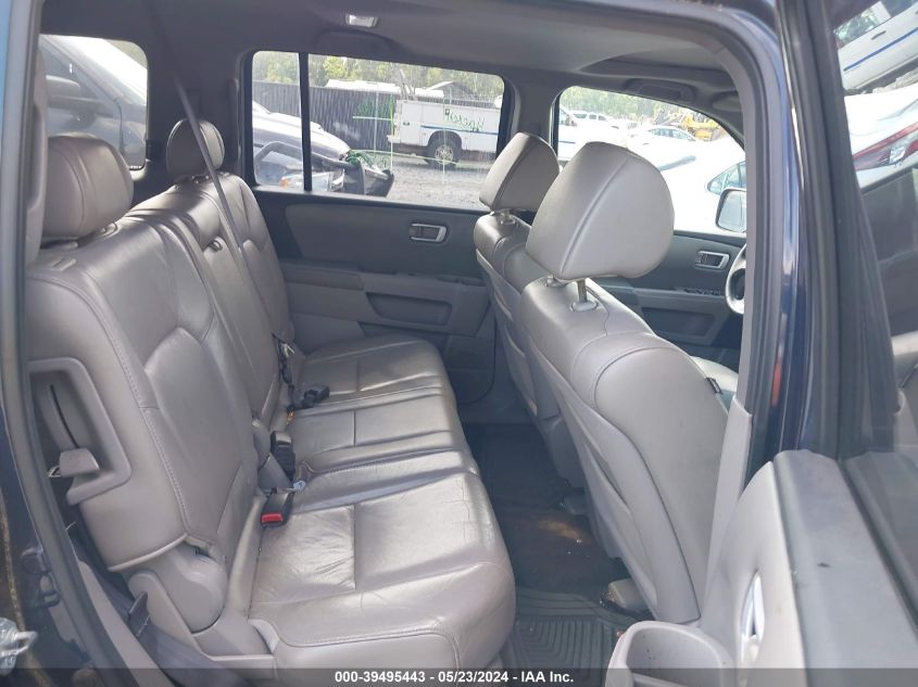 2011 Honda Pilot Ex-L VIN: 5FNYF3H58BB018981 Lot: 39495443