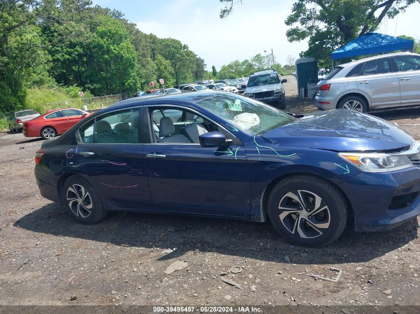 2017 Honda Accord Lx VIN: 1HGCR2F34HA252583 Lot: 39495457