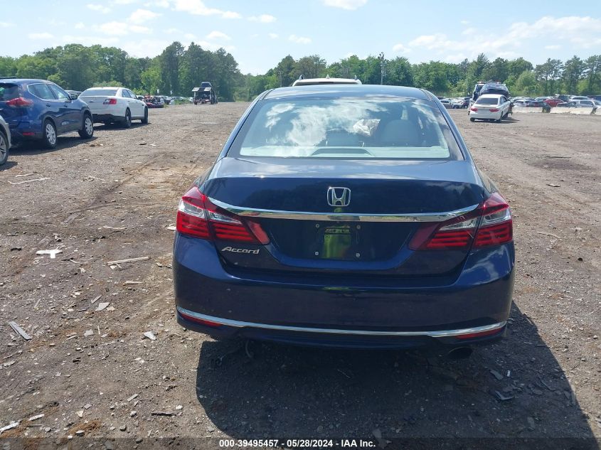 2017 Honda Accord Lx VIN: 1HGCR2F34HA252583 Lot: 39495457