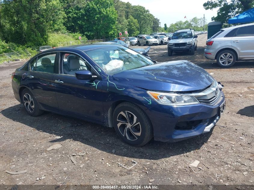 2017 Honda Accord Lx VIN: 1HGCR2F34HA252583 Lot: 39495457