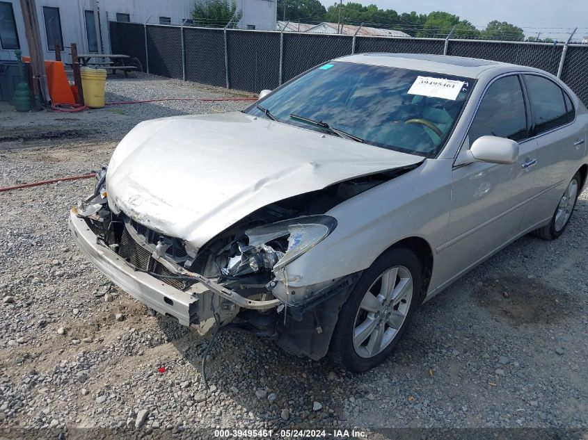 2005 Lexus Es 330 VIN: JTHBA30G755094889 Lot: 39495461