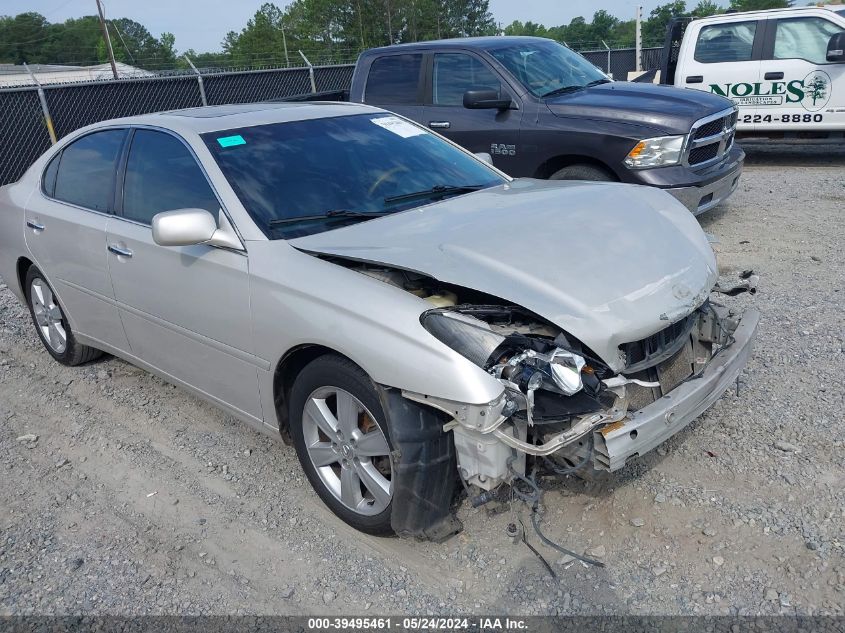 2005 Lexus Es 330 VIN: JTHBA30G755094889 Lot: 39495461