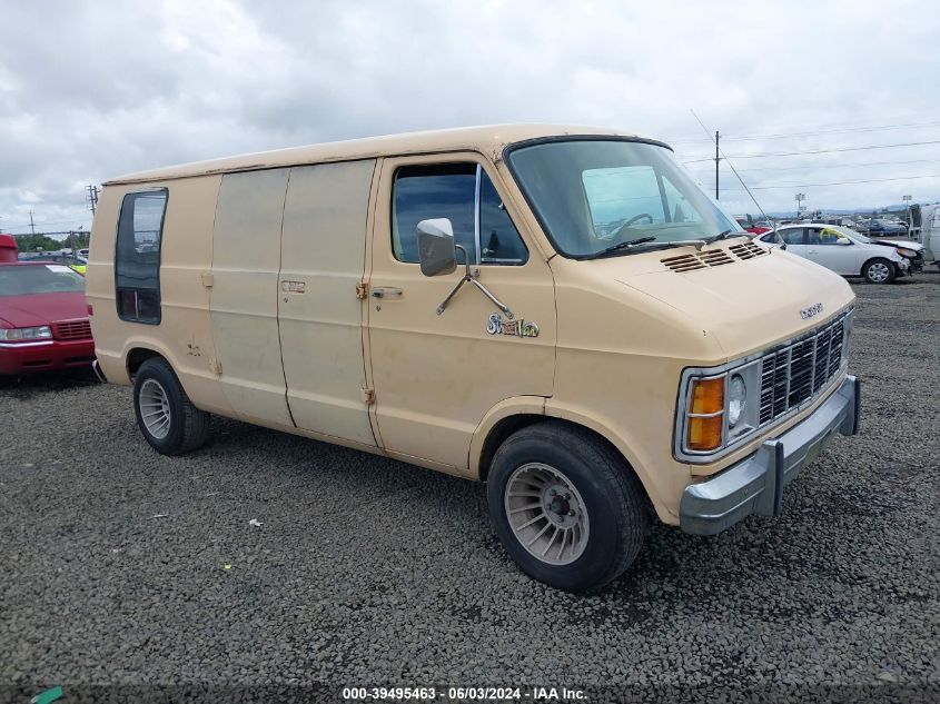 1979 Dodge 3/4 Ton Pu VIN: B21JT9X176285 Lot: 39495463