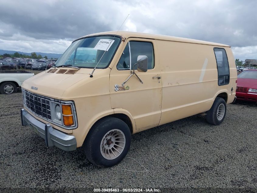 1979 Dodge 3/4 Ton Pu VIN: B21JT9X176285 Lot: 39495463