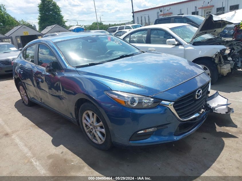 2018 Mazda Mazda3 Sport VIN: 3MZBN1U77JM188017 Lot: 39495464