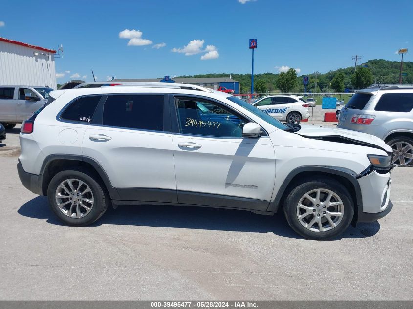 2019 Jeep Cherokee Latitude Plus Fwd VIN: 1C4PJLLB2KD109730 Lot: 39495477