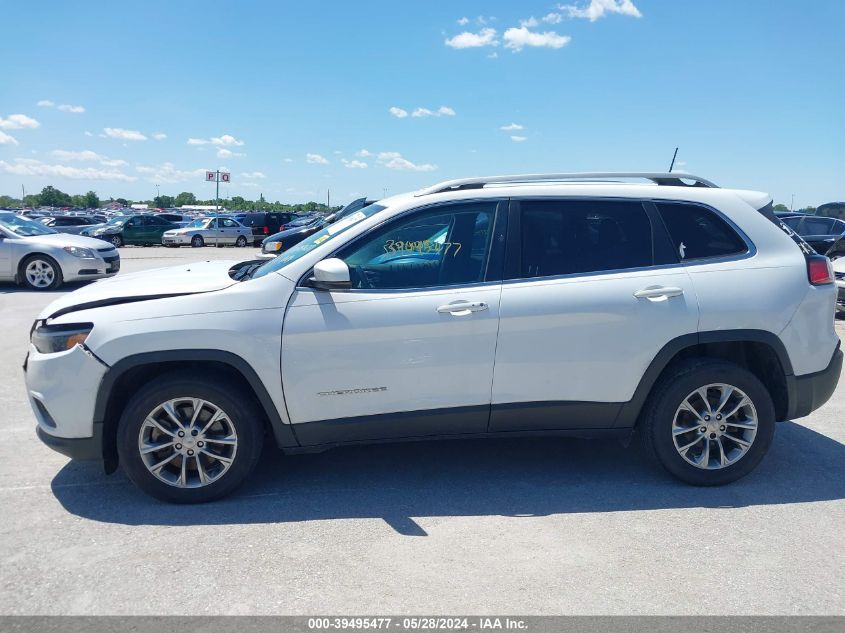 2019 Jeep Cherokee Latitude Plus Fwd VIN: 1C4PJLLB2KD109730 Lot: 39495477