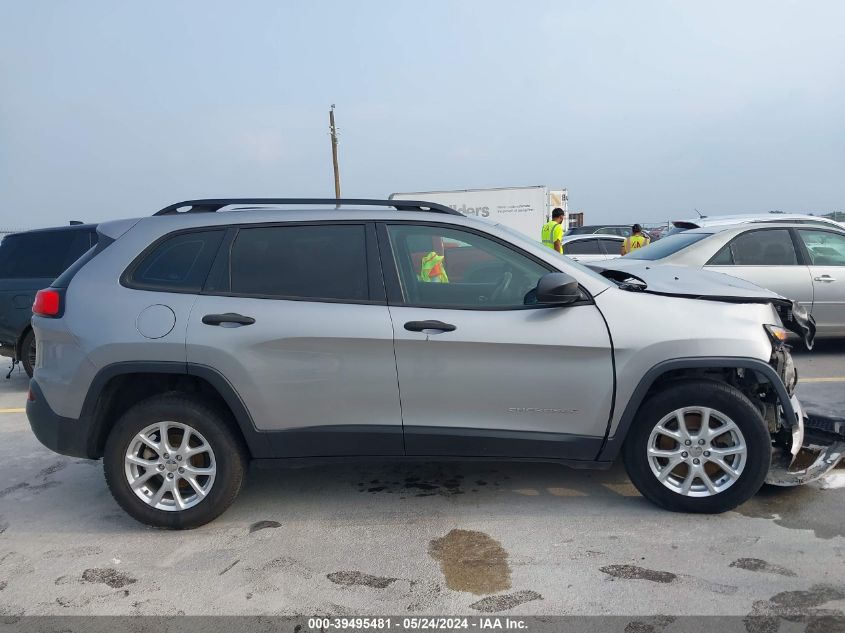 2015 Jeep Cherokee Sport VIN: 1C4PJLAB7FW683995 Lot: 39495481