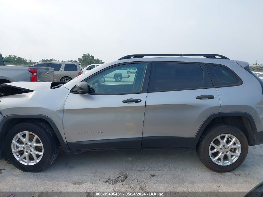 2015 Jeep Cherokee Sport VIN: 1C4PJLAB7FW683995 Lot: 39495481