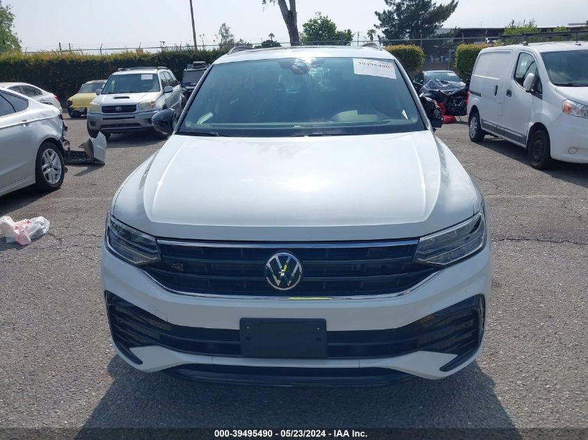 2022 Volkswagen Tiguan 2.0T Se R-Line Black VIN: 3VVCB7AX9NM081338 Lot: 39495490