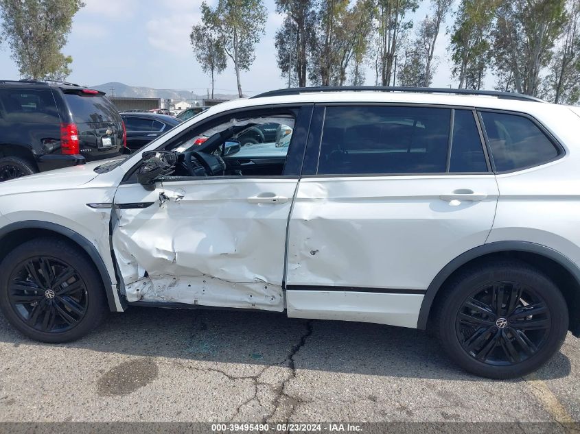 2022 Volkswagen Tiguan 2.0T Se R-Line Black VIN: 3VVCB7AX9NM081338 Lot: 39495490