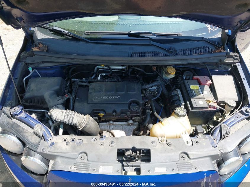 2013 Chevrolet Sonic Lt Auto VIN: 1G1JC5SB0D4178604 Lot: 39495491