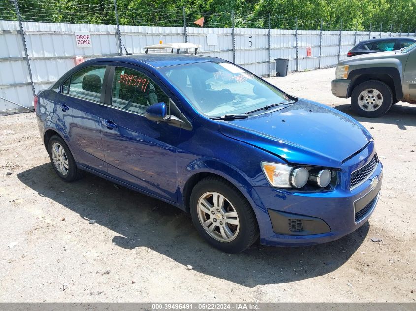 2013 Chevrolet Sonic Lt Auto VIN: 1G1JC5SB0D4178604 Lot: 39495491