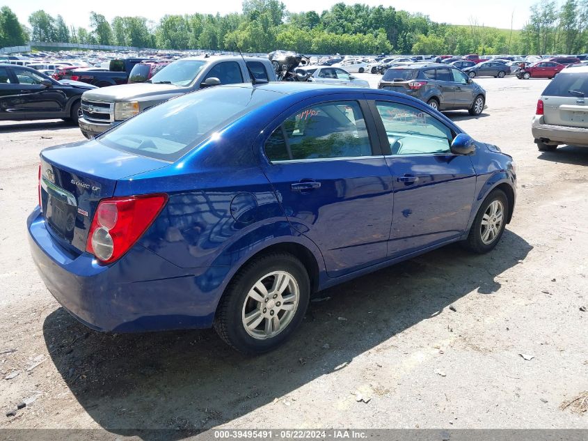 2013 Chevrolet Sonic Lt Auto VIN: 1G1JC5SB0D4178604 Lot: 39495491