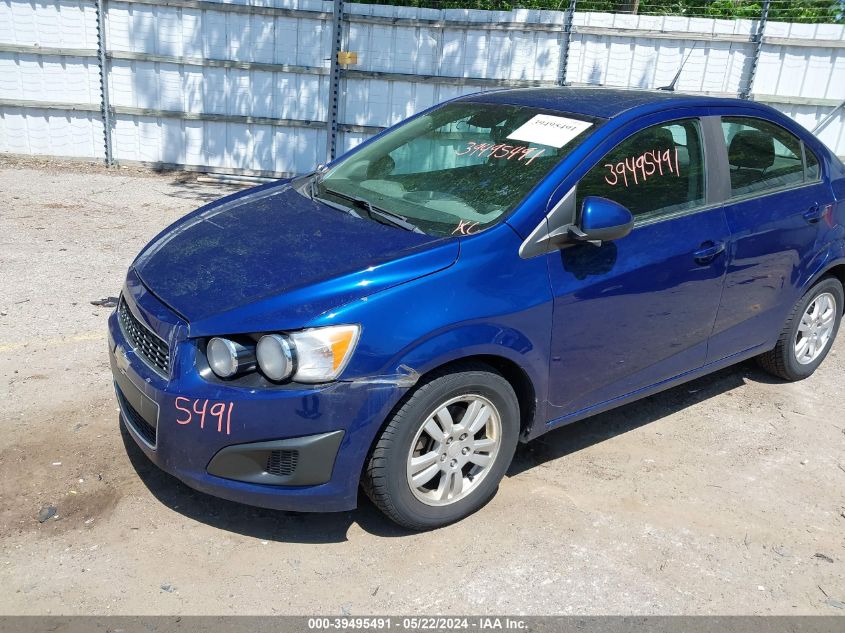 2013 Chevrolet Sonic Lt Auto VIN: 1G1JC5SB0D4178604 Lot: 39495491