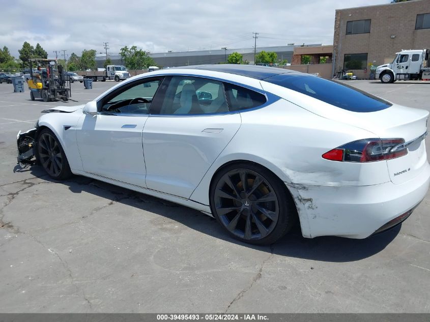 2019 Tesla Model S 100D/75D/Long Range/Standard Range VIN: 5YJSA1E22KF305266 Lot: 39495493