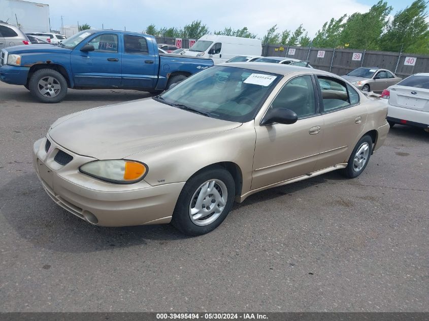 2004 Pontiac Grand Am Se1 VIN: 1G2NF52EX4C142844 Lot: 39495494