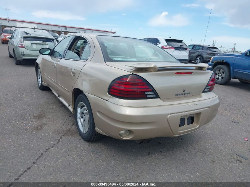 2004 Pontiac Grand Am Se1 VIN: 1G2NF52EX4C142844 Lot: 39495494