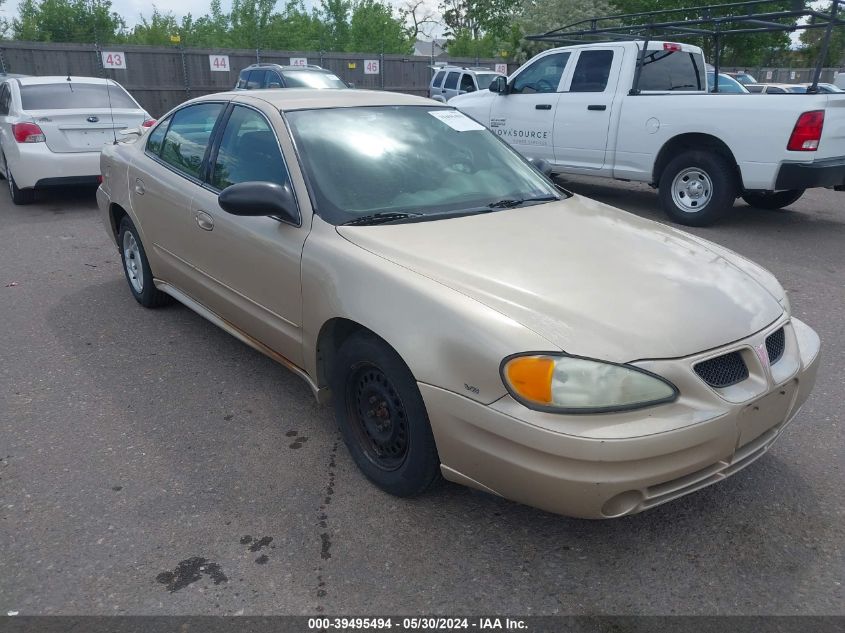 2004 Pontiac Grand Am Se1 VIN: 1G2NF52EX4C142844 Lot: 39495494