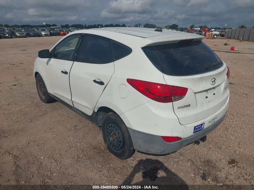 2010 Hyundai Tucson Gls VIN: KM8JT3AC3AU111041 Lot: 39495500