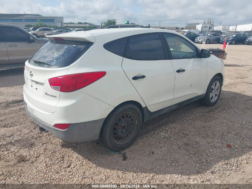 2010 Hyundai Tucson Gls VIN: KM8JT3AC3AU111041 Lot: 39495500