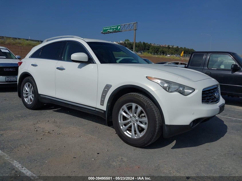 2010 Infiniti Fx35 VIN: JN8AS1MW3AM855244 Lot: 39495501