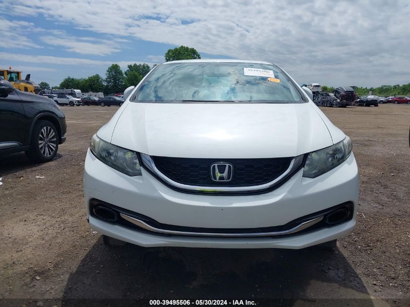 2013 Honda Civic Ex-L VIN: 19XFB2F94DE056137 Lot: 39495506