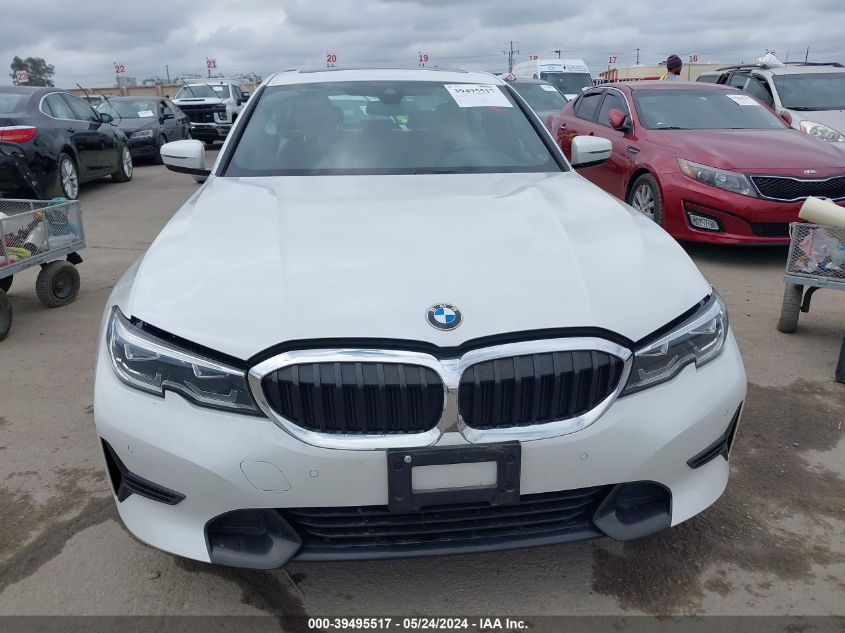 2020 BMW 330I VIN: 3MW5R1J00L8B38175 Lot: 39495517