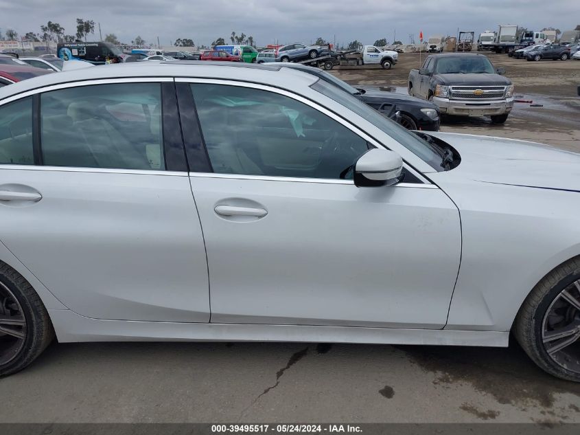 2020 BMW 330I VIN: 3MW5R1J00L8B38175 Lot: 39495517