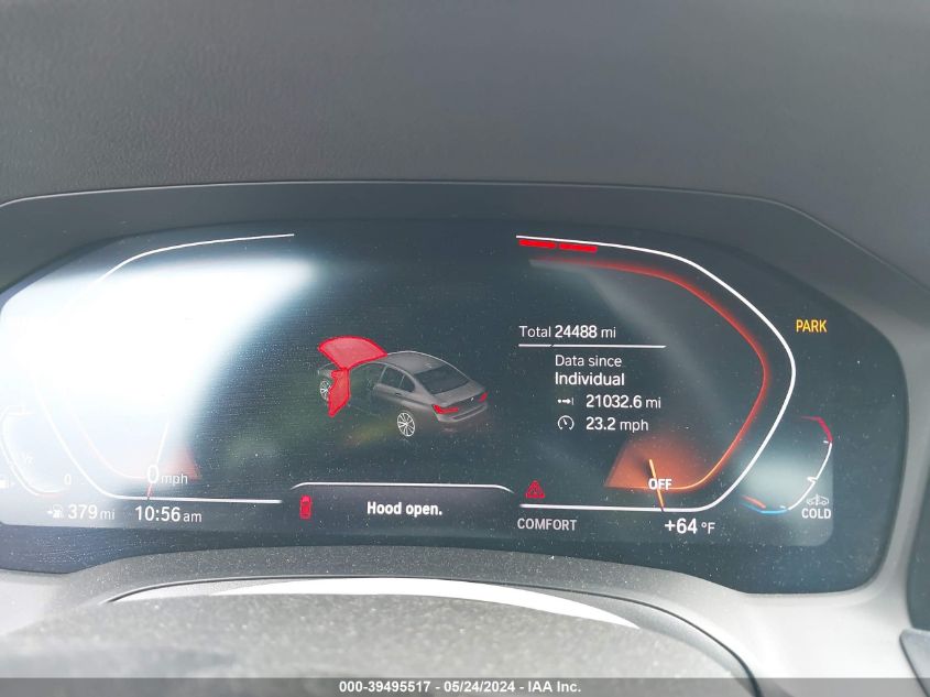 2020 BMW 330I VIN: 3MW5R1J00L8B38175 Lot: 39495517