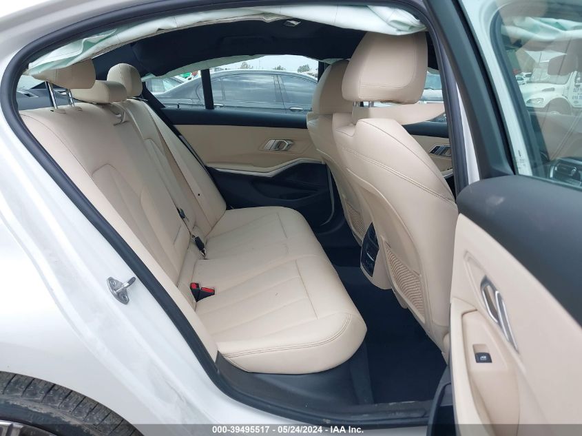 2020 BMW 330I VIN: 3MW5R1J00L8B38175 Lot: 39495517