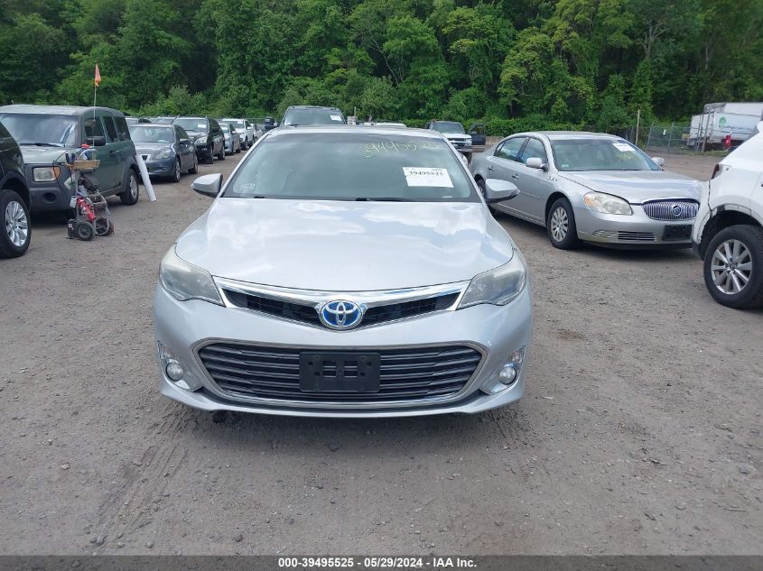 2014 Toyota Avalon Hybrid Limited VIN: 4T1BD1EB4EU030269 Lot: 39495525