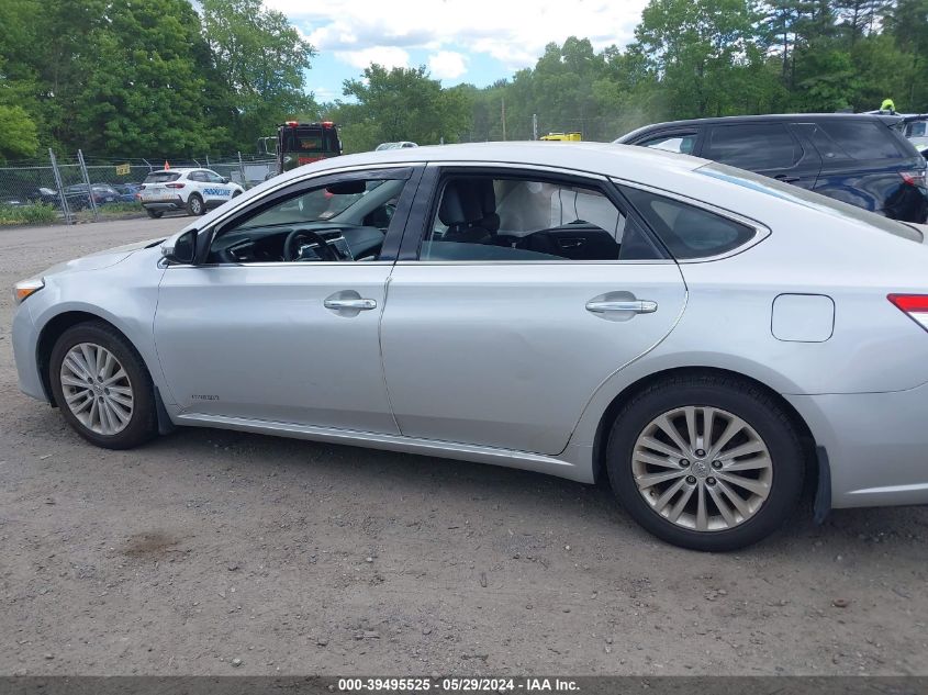 2014 Toyota Avalon Hybrid Limited VIN: 4T1BD1EB4EU030269 Lot: 39495525