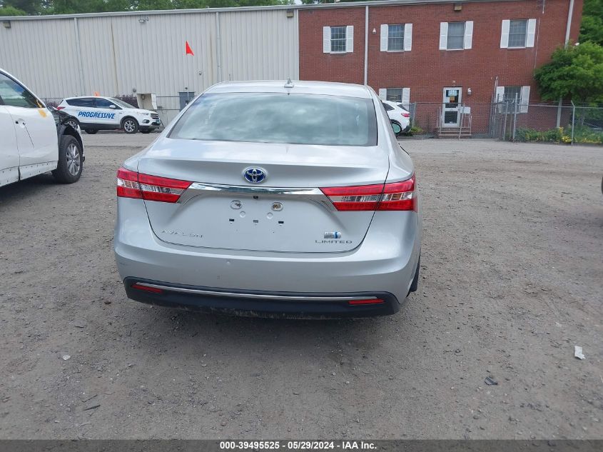 2014 Toyota Avalon Hybrid Limited VIN: 4T1BD1EB4EU030269 Lot: 39495525