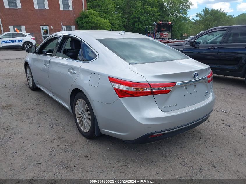 2014 Toyota Avalon Hybrid Limited VIN: 4T1BD1EB4EU030269 Lot: 39495525